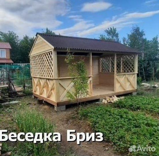 Деревянные беседки