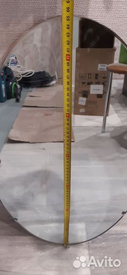 Зеркало настенное овальное