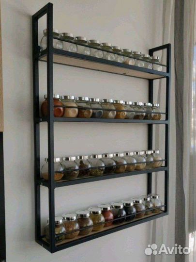 Полка настенная в стиле лофт