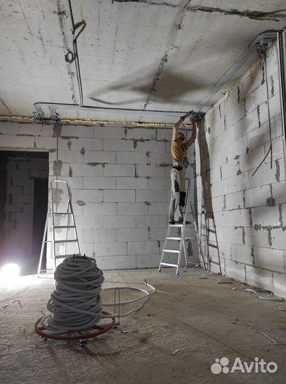 Услуги электрика, электромонтаж коттеджей