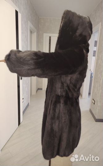 Шуба норковая 42 44 бу