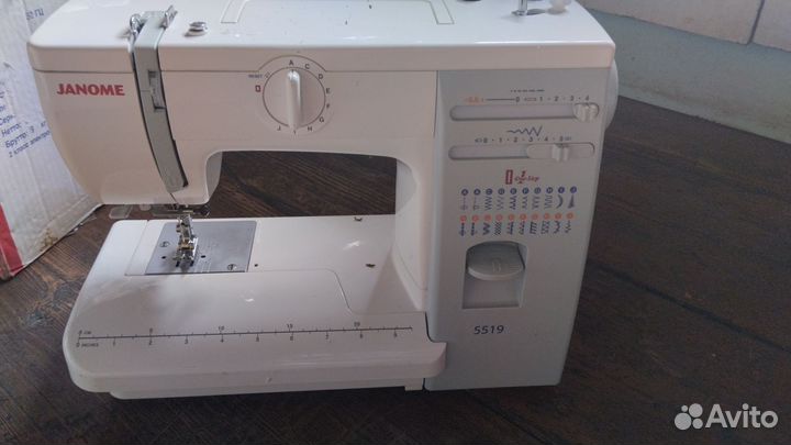 Швейная машинка janome модель 5519