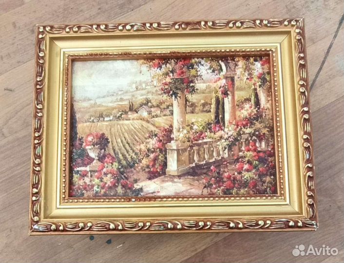 Картина, винтаж, 23 на 17