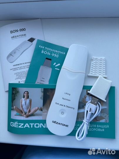 Аппарат для ультразвуковой чистки лица gezatone