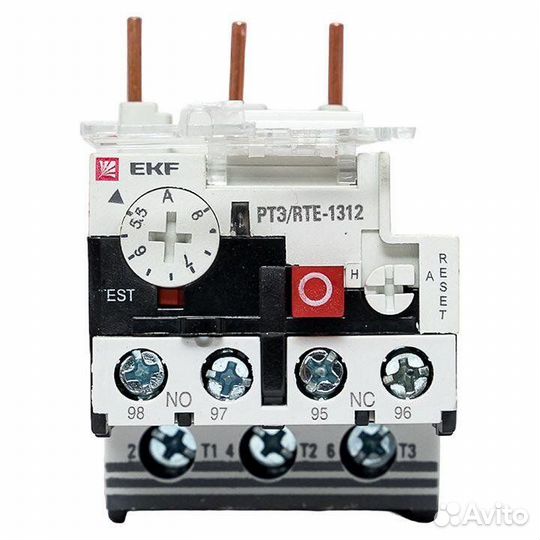 Реле тепл. ртэ 1312 5.5-8А EKF rel-1312-5.5-8