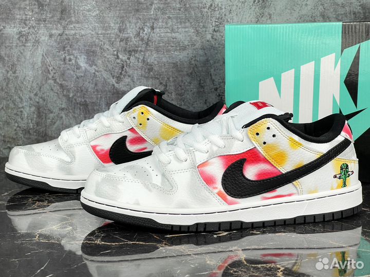 Nike SB Dunk Low Raygun Tie-dye White