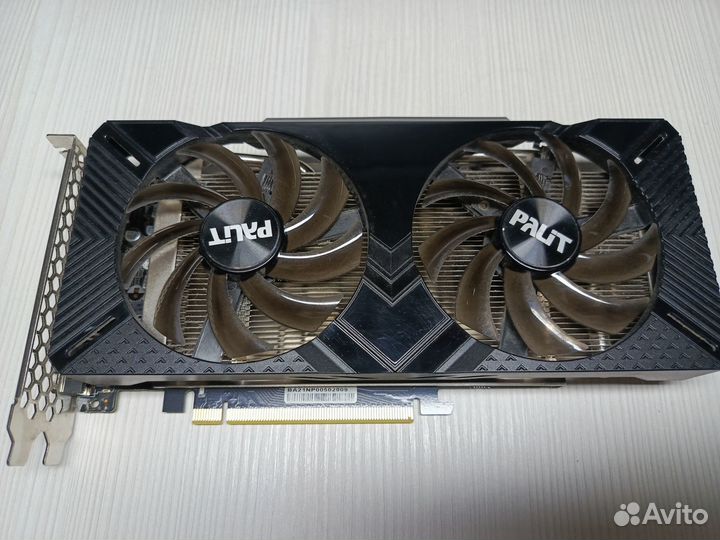 Видеокарта GTX 1660 6gb Dual Palit