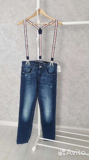 Джинсы на мальчика подростка 164