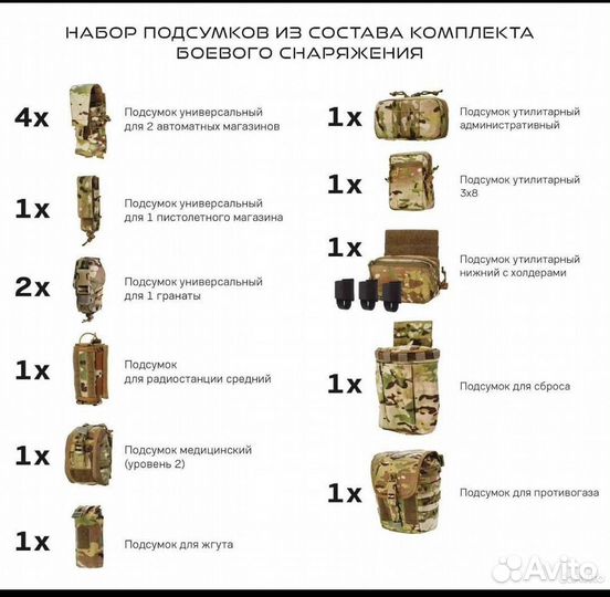 Комплект боевого снаряжения стрелок