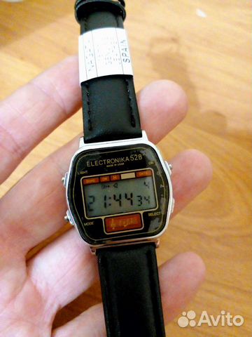 Часы СССР электроника 52B