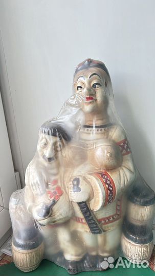 Керамическая бутылка