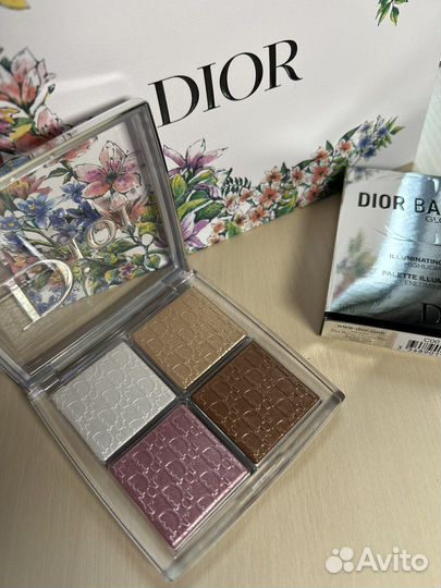 Dior backstage хайлайтер 001, 004