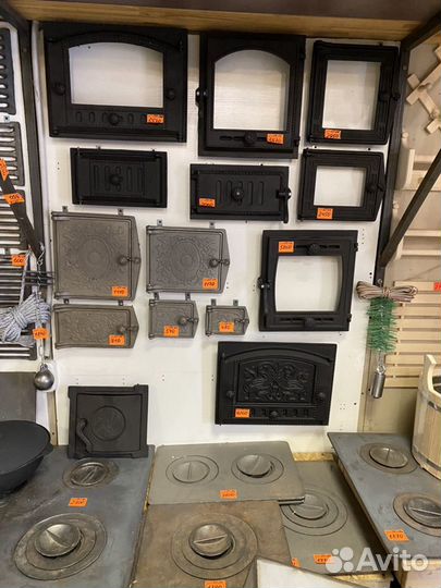 Чугунное литьё для печей и каминов