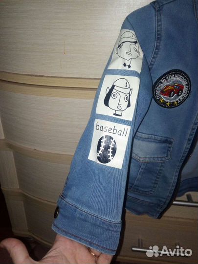 Джинсовый костюм для мальчика