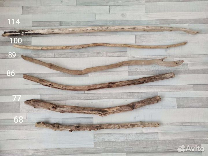 Дрифтвуд, палки для макраме, морские коряги