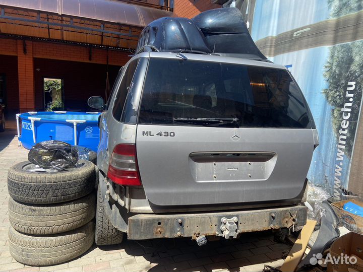 Разбор mercedes ml w163