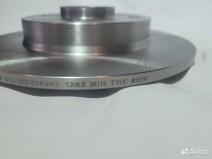 Диск тормозной задний