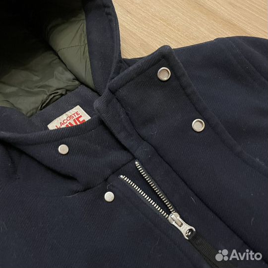 Шерстяное пальто Lacoste Live Мужское Оригинал