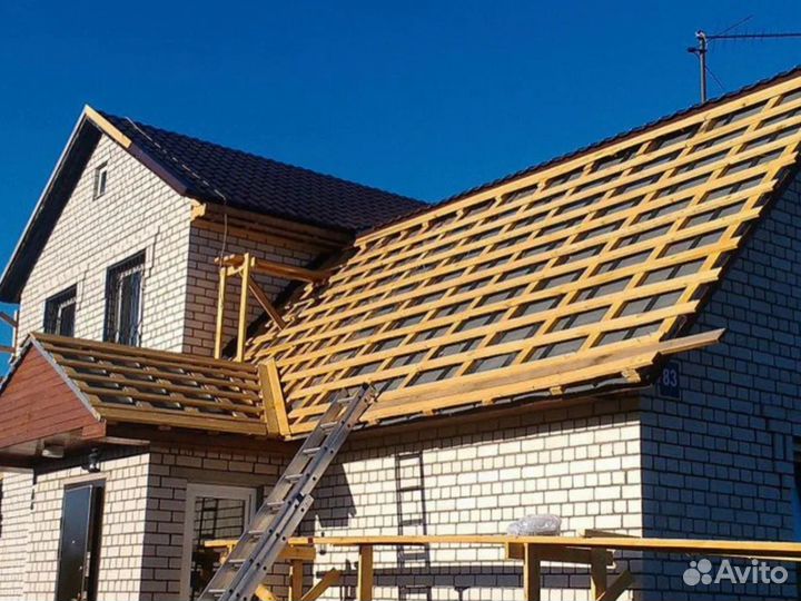 Кровельные работы. Монтаж кровли. Ремонт крыши