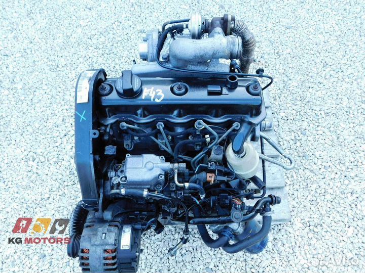 Двигатель AHU Volkswagen Passat с навесным
