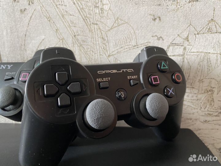 Sony PlayStation 3 Slim 320GB 2 геймпада 600+ игр