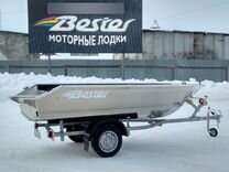 Моторная лодка Bester-390 Fish+мотор Reef Rider 9