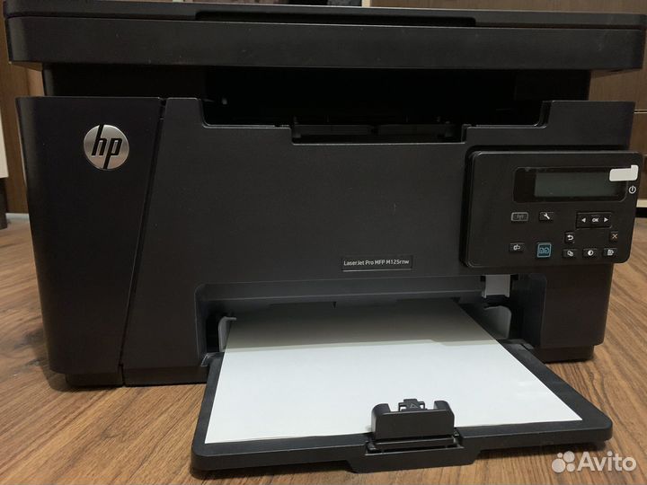 Мфу лазерное HP LaserJet Pro MFP M125rnw