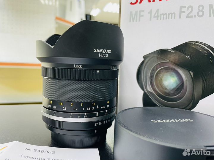 Samyang MF 14mm F2.8 Mk 2 / Canon EF / Новый