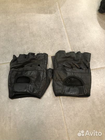 Перчатки кожаные военные