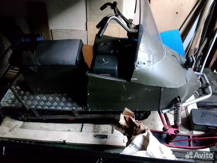 Самодельный снегоход