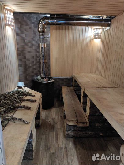 Баня сауна на дровах