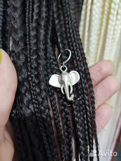 Комплект косичек б у