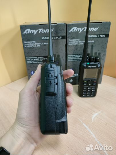 Комплект раций AnyTone AT-D878UV II Plus с Type-c
