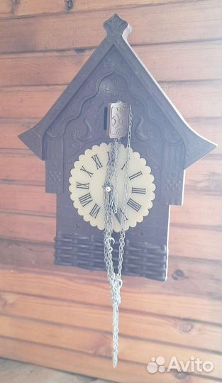 Настенные часы с кукушкой СССР. Винтаж