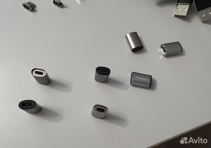 Магнитная зарядка Type-C, microusb, lightning