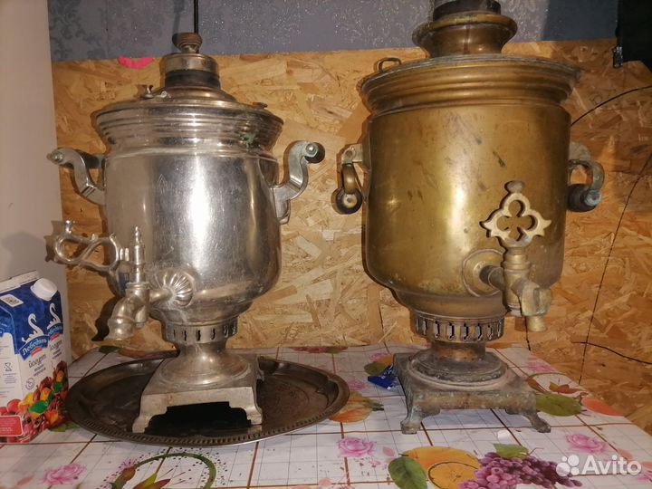 Самовар на дровах СССР