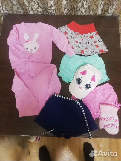 Одежда для девочки пакетом на 2-3 года