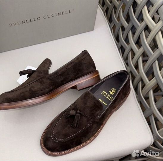 Мужские лоферы Brunello Cucinelli