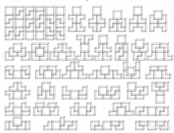 Полка-стеллаж трансформер 40 вариантов сборки