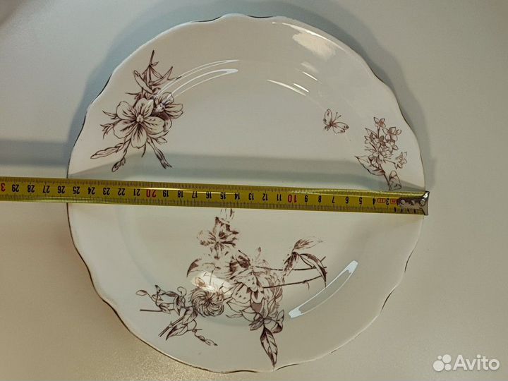 Мальцов завод Песочня редкая коллекционная тарелка