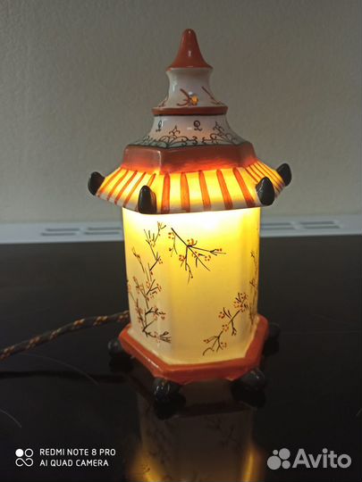 Фарфоровый ночник, благовоний, СССР 1959 год