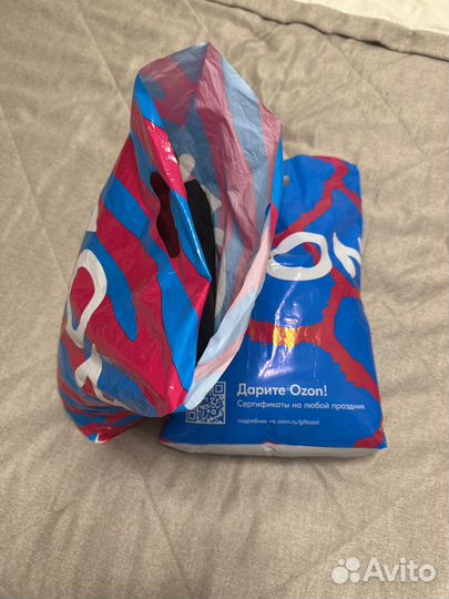 Пакеты с одеждой зимней