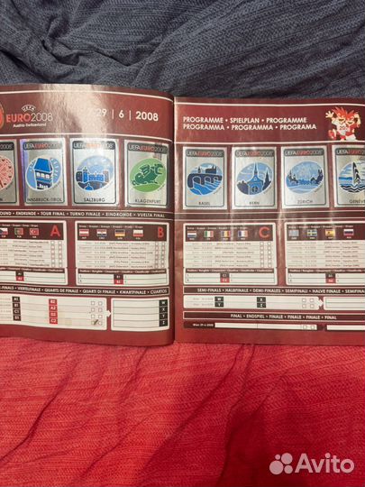Альбом Euro 2008 panini