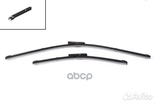 Щетки к-т б/каркас, bayonet arm(штык. соед.)