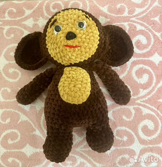 Игрушки ручной работы чебурашка, мишка