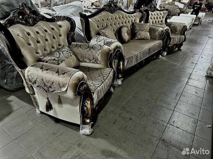 Диван Фараон и два кресла