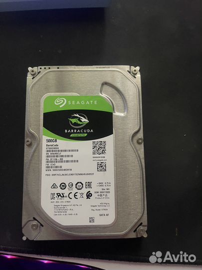 Жесткий диск Seagate BarraCuda 500gb