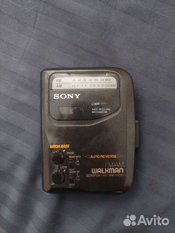 Кассетный плеер sony walkman wm-fx315