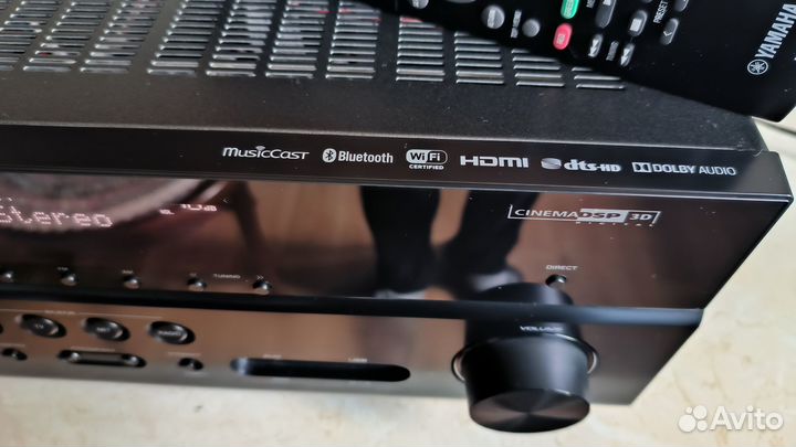 Yamaha RX-V483 4К WiFi Bluetooth dlna Airplay Usb