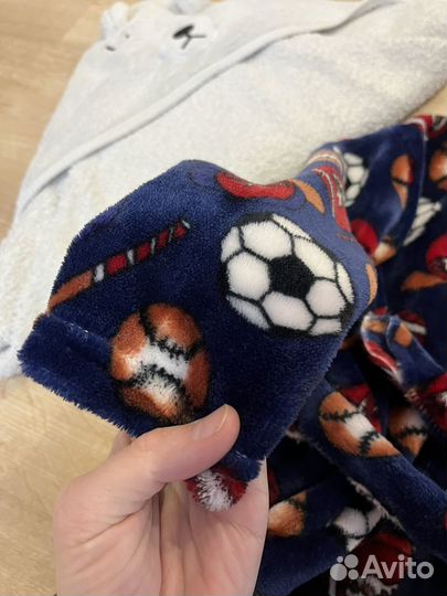 Халат детский плюшевый 86